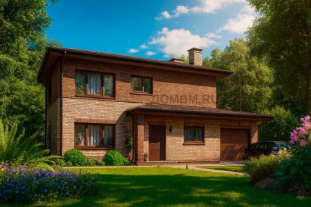 Проект загородного дома «Борнмут»-203 — строительство под ключ