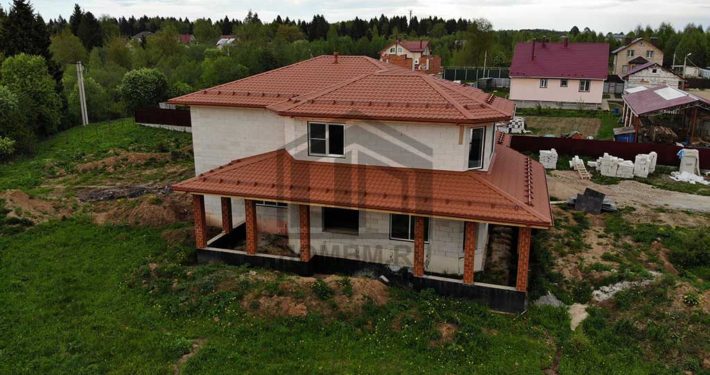 проект большого дома в европейском стиле