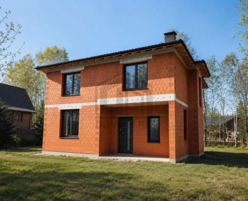 01-glavnyy-fasad-dom-klassicheskiy-stil-reutov Главный фасад дома в классическом стиле в Реутове
