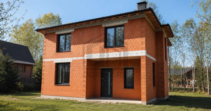 01-glavnyy-fasad-dom-klassicheskiy-stil-reutov Главный фасад дома в классическом стиле в Реутове