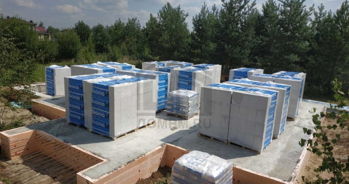 Материалы для кладки стен дома из газосиликатных блоков в Жуковском