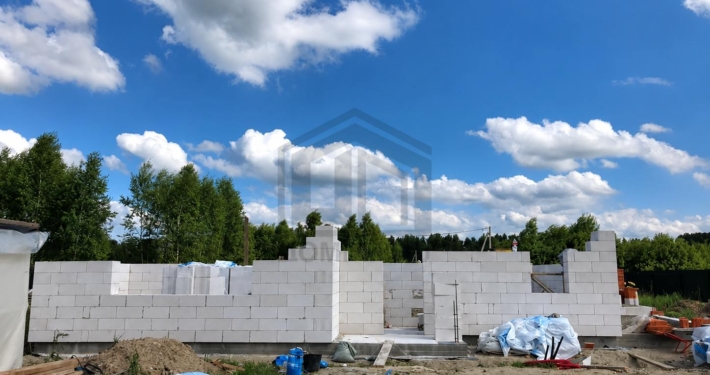 08-steni-pervogo-etazha-odnoetazhnyy-dom-ploskaya-krysha-veranda Стены одноэтажного дома одноэтажного дома с плоской крышей и верандой