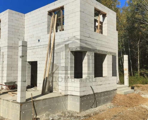 Панорамное остекление жилого дома в Щелково