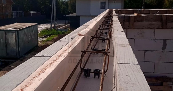 Угловой ракурс дома частного дома в Акиньшино