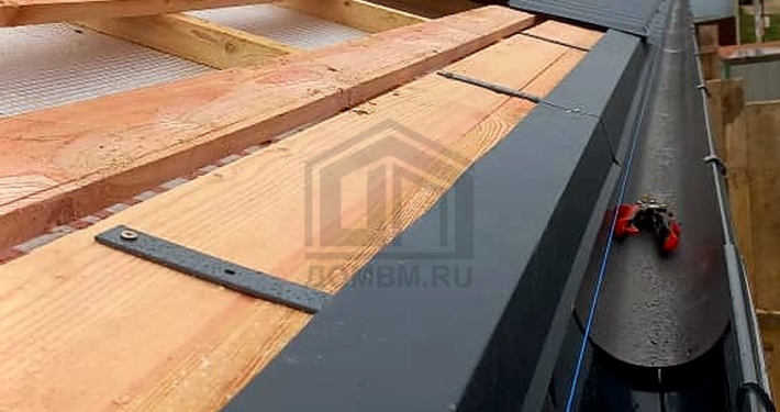 Фасад второго этажа частного дома в Акиньшино