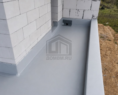 18-gidroizolyaciya-balkona-kottedzh-ploskaya-krovlya-akatovo-park Гидроизоляция балкона коттеджа с плоской кровлей в Акатово Парк