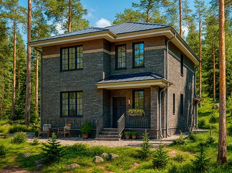 Проект дома "Байройт" — 150 м², 2 этажа