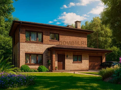 Проект дома "Борнмут" — 205 м², 2 этажа