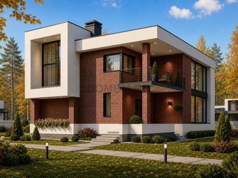 Проект дома "Братислава" — 276 м², 2 этажа