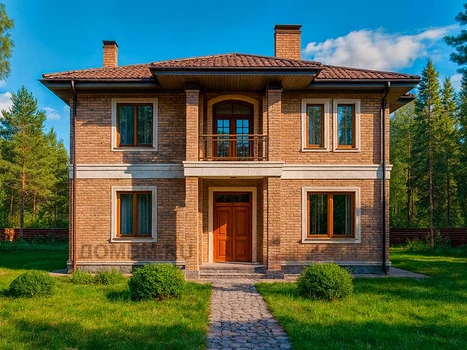 Проект дома "Бухарест" — 200 м², 2 этажа