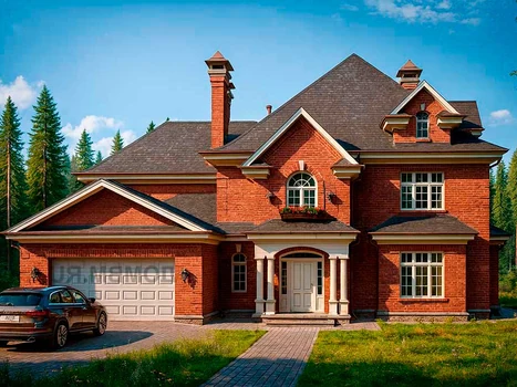Проект дома "Чикаго" — 423 м², 2 этажа