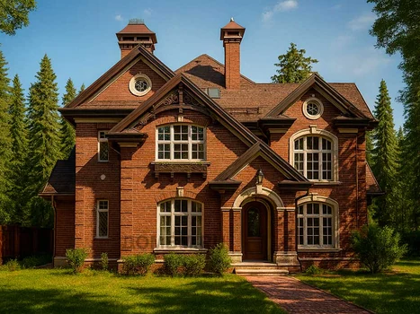 Проект дома "Даллас" — 340 м², 2 этажа