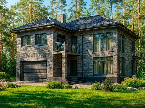 Проект дома "Гамбург" — 269 м², 2 этажа
