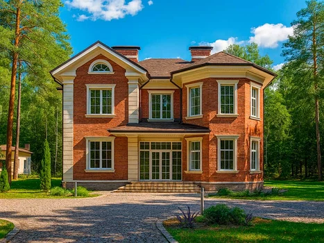 Проект дома "Красноярск" — 206 м², 2 этажа