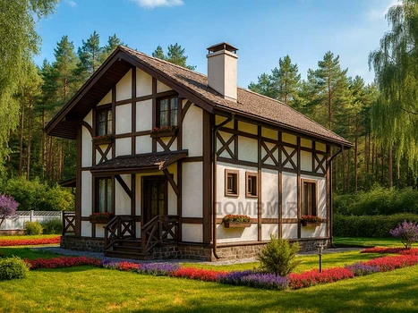 Проект дома "Кёльн" — 158 м², 2 этажа