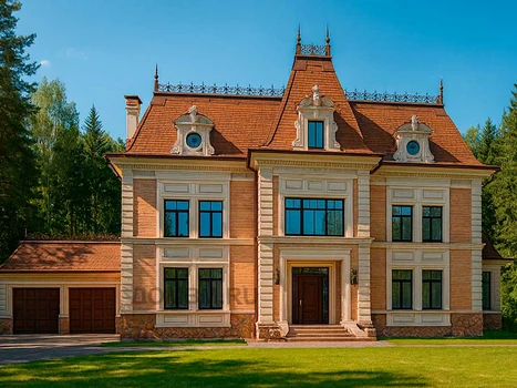 Проект дома "Линкольн" — 393 м², 2 этажа