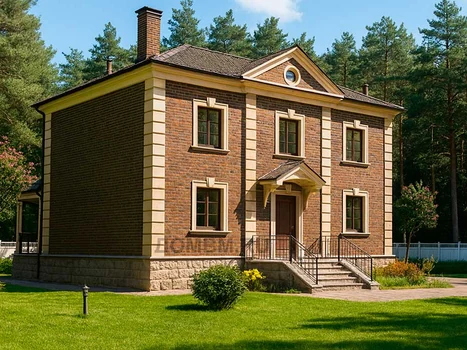 Проект дома "Монтебел" — 162 м², 2 этажа