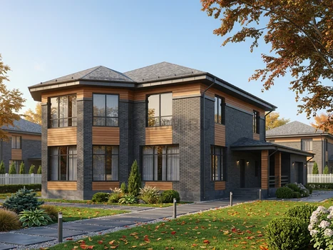 Проект дома "Неаполь" — 320 м², 2 этажа
