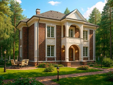 Проект дома "Новгород" — 271 м², 2 этажа
