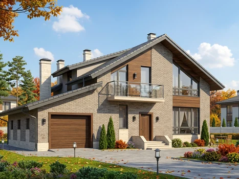 Проект дома "Палермо" — 205 м², 2 этажа