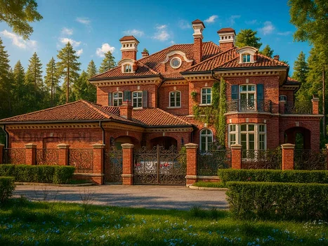 Проект дома "Парма" — 365 м², 2 этажа