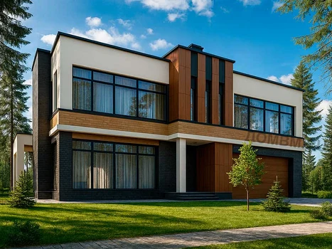 Проект дома "Сан-Франциско" — 322 м², 2 этажа