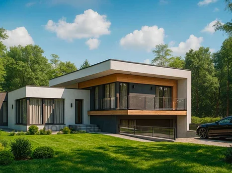 Проект дома "Санта-Моника" — 227 м², 3 этажа