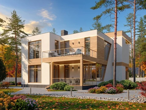 Проект дома "Турин" — 281 м², 2 этажа