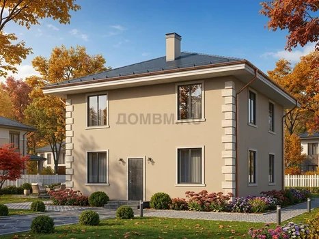 Проект дома "Акрон" — 137 м², 2 этажа