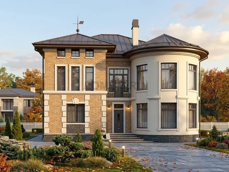 Проект дома "Баку" — 292 м², 2 этажа
