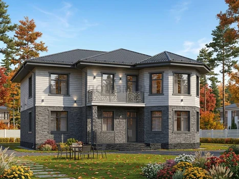 Проект дома "Баньолес" — 279 м², 2 этажа