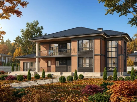 Проект дома "Баня-Лука" — 306 м², 2 этажа