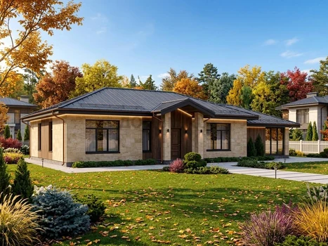 Проект дома "Браила" — 135 м², 1 этаж