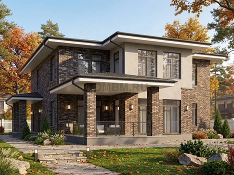 Проект дома "Доха" — 288 м², 2 этажа