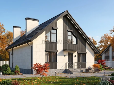 Проект дома "Кампинас" — 167 м², 2 этажа