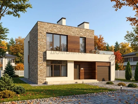 Проект дома "Ла-Корунья" — 166 м², 2 этажа