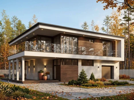 Проект дома "Пекин" — 359 м², 2 этажа