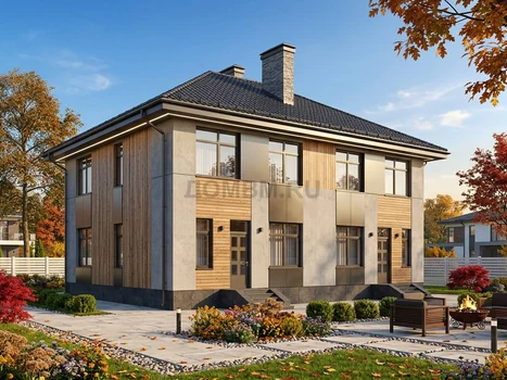 Проект дома "Пула" — 253 м², 2 этажа