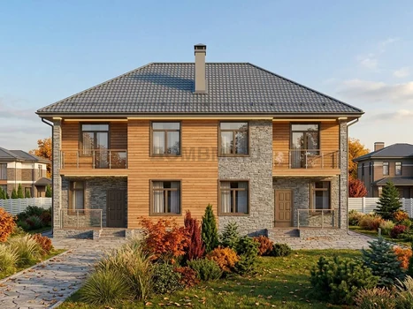 Проект дома "Пунта" — 268 м², 2 этажа