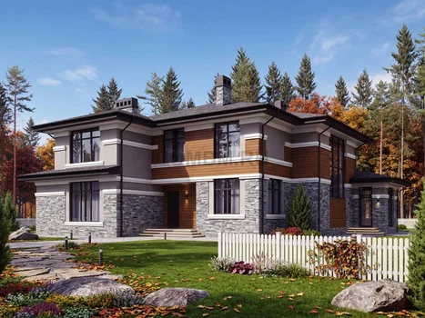 Проект дома "Сеговия" — 272 м², 2 этажа