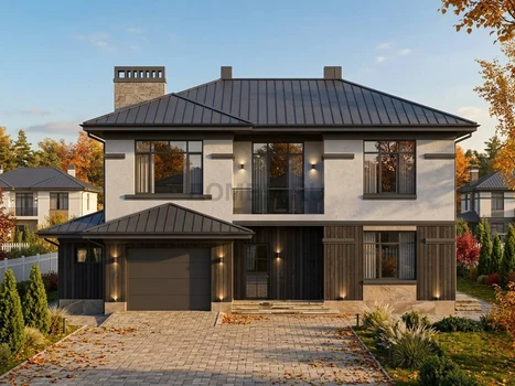Проект дома "Серпухов" — 266 м², 2 этажа