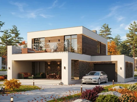 Проект дома "Стоктон" — 169 м², 2 этажа